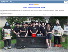 Tablet Screenshot of muckenspritzerzunft-mahlstetten.de